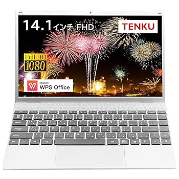 TENKU ホワイト ノートパソコン Amazon.co.jp: TENKU Slimbook14 薄型ノートパソコン14.1インチ